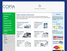 Tablet Screenshot of copialiberec.cz